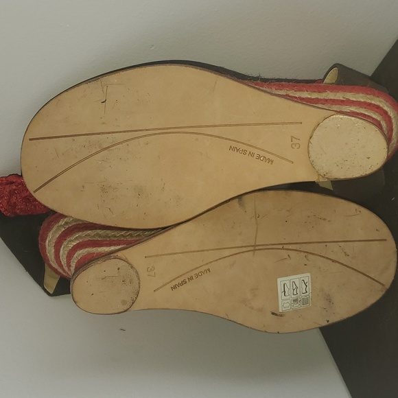 Kate Spade Granda Espadrilles Wedge Sandals - Picture 4 of 6